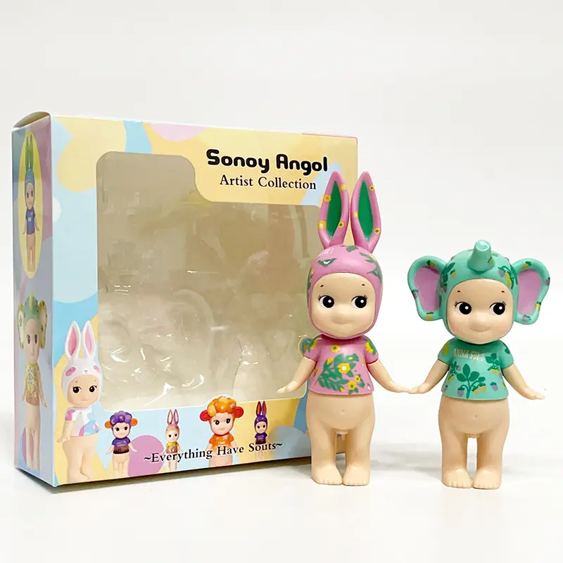 Artist Collection Sonny Angel Mini Figure Replica Doll Model Ornament Kawaii All Things Elf Series Desktop Decoration Gift