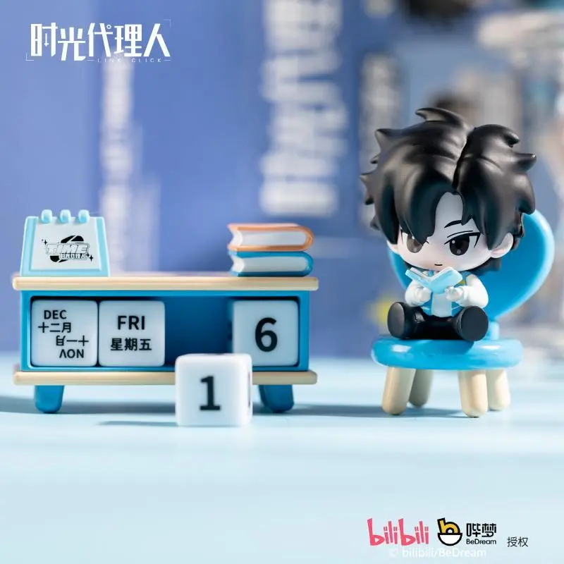 Link Click Desk Calendar China Anime Figure Model Decoration Lucas Charles Kawaii Collection Figurine Desk Friend Birthday Gifts