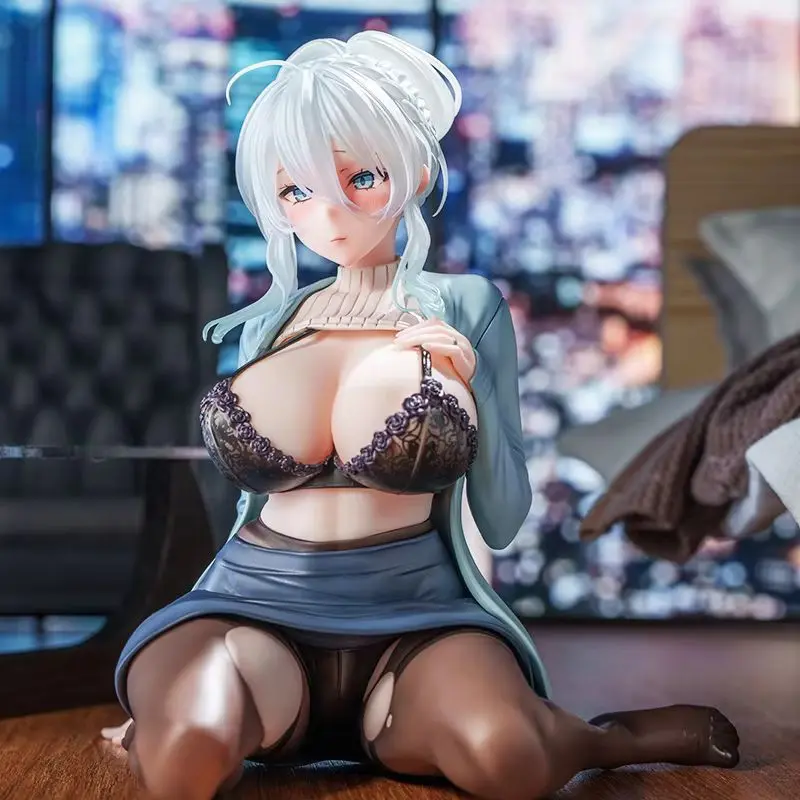 14cm Restored Sitting Posture Anime Figure - Sexy Yukino Model Mifuyu for Desktop Decor Ideal Anime Peripheral Collectible Gift