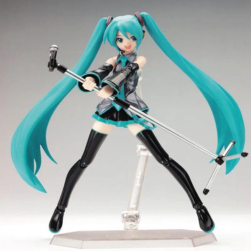 Hatsune Miku Cartoon Character Handmade Beautiful Girl Joint Movable Action Figure Toy Desktop Exquisite Decor Otaku Cute Gifts