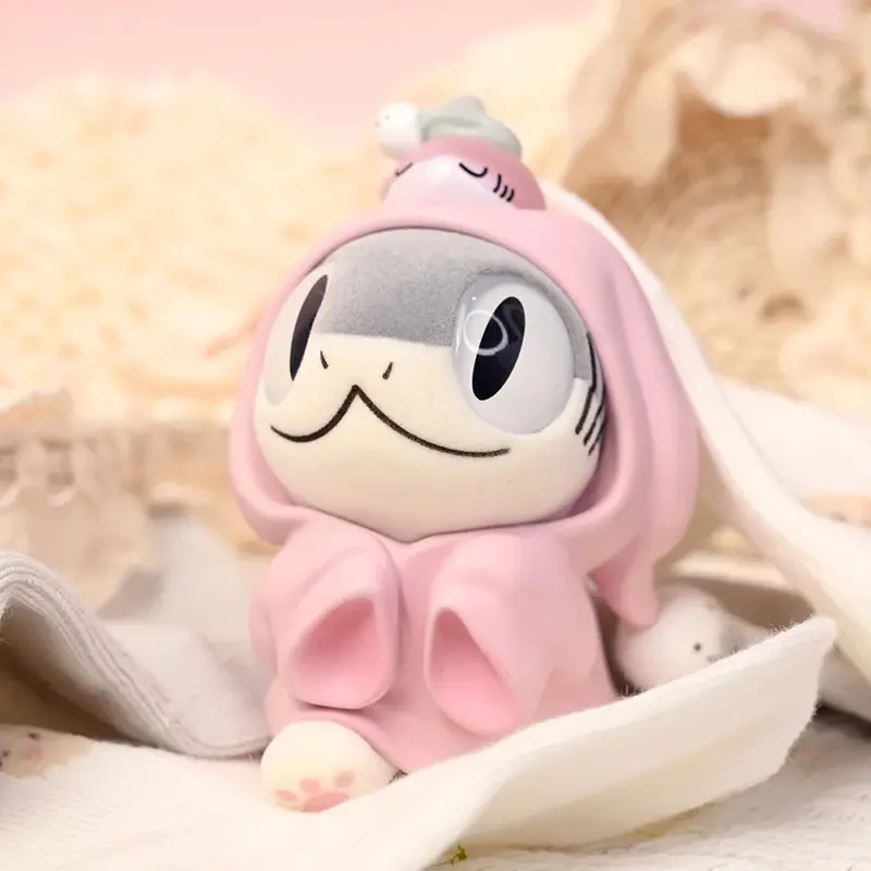 New Genuine Sharkitty Series Blind Box Cartoon Anime Figure Collectible Model Mystery Box Kawaii Desktop Decoration Toys Gifts