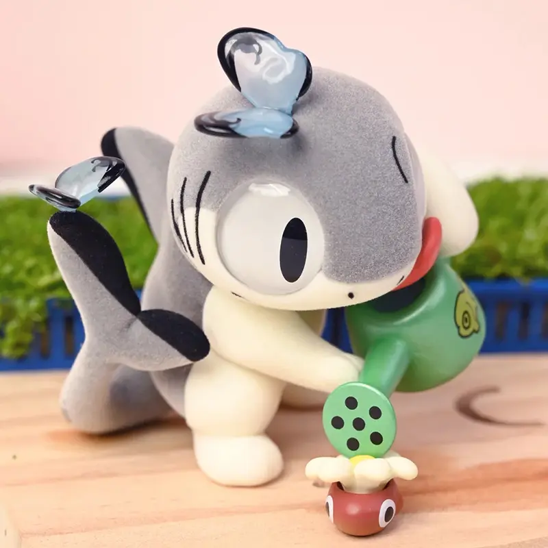 New Genuine Sharkitty Series Blind Box Cartoon Anime Figure Collectible Model Mystery Box Kawaii Desktop Decoration Toys Gifts