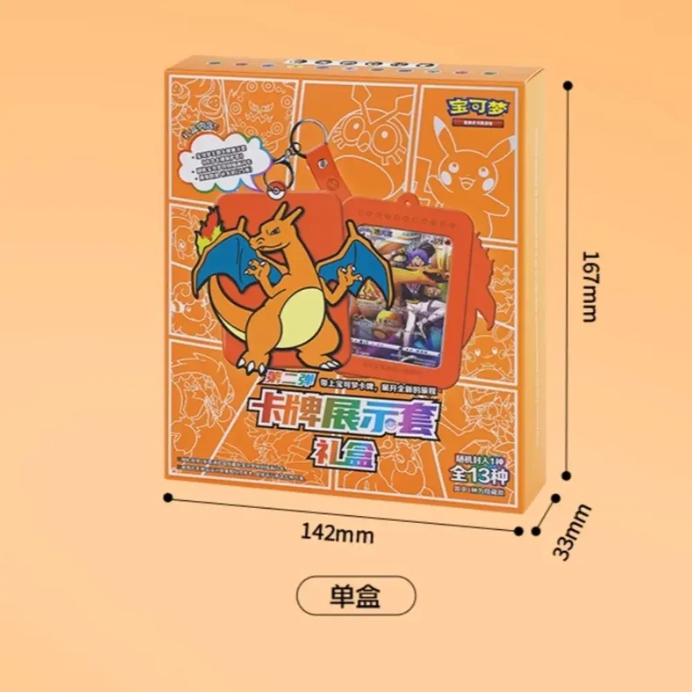 In Stock 100% Original Pokemon Game Trading PTCG Eevee Cards Toys Display Set Collection Card Simplified Chinese Version Gift