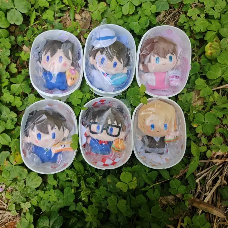 Detective Conan Blind Box Collection Character Lunch Box Collaboration Pendant Toy Doll Bento Box Collaboration Pendant Fashion
