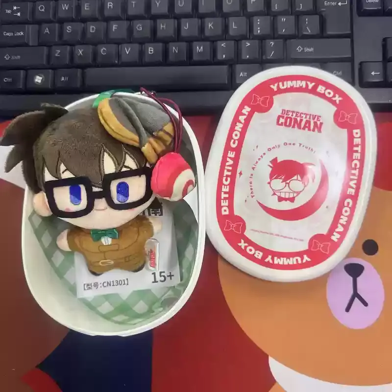 Detective Conan Blind Box Collection Character Lunch Box Collaboration Pendant Toy Doll Bento Box Collaboration Pendant Fashion
