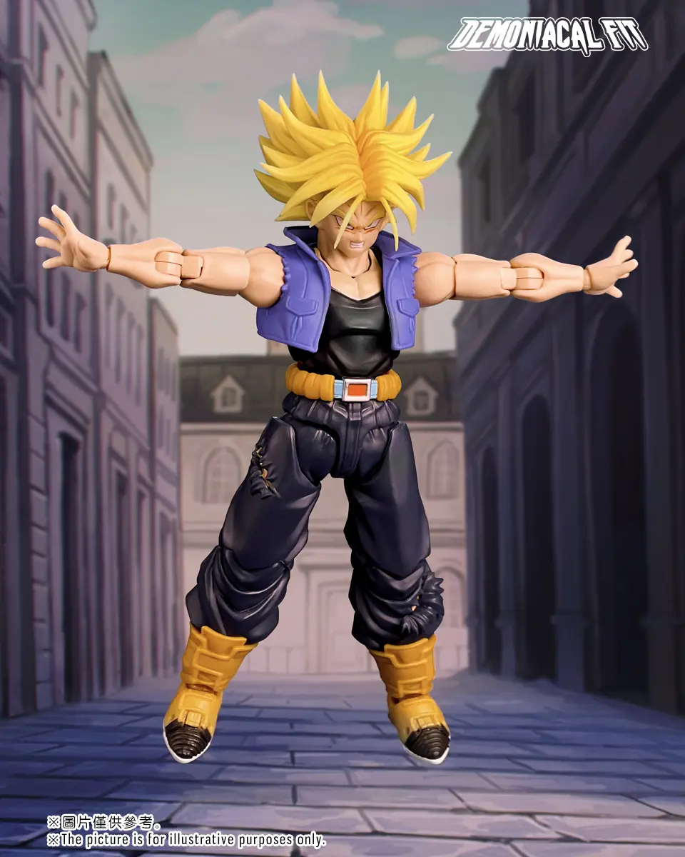 Demoniacal Fit Dragon Ball Trunks Dbz Action Figure SHF Son of Tomorrow Figurine Statue Collectible Model Gifts Toys Kid
