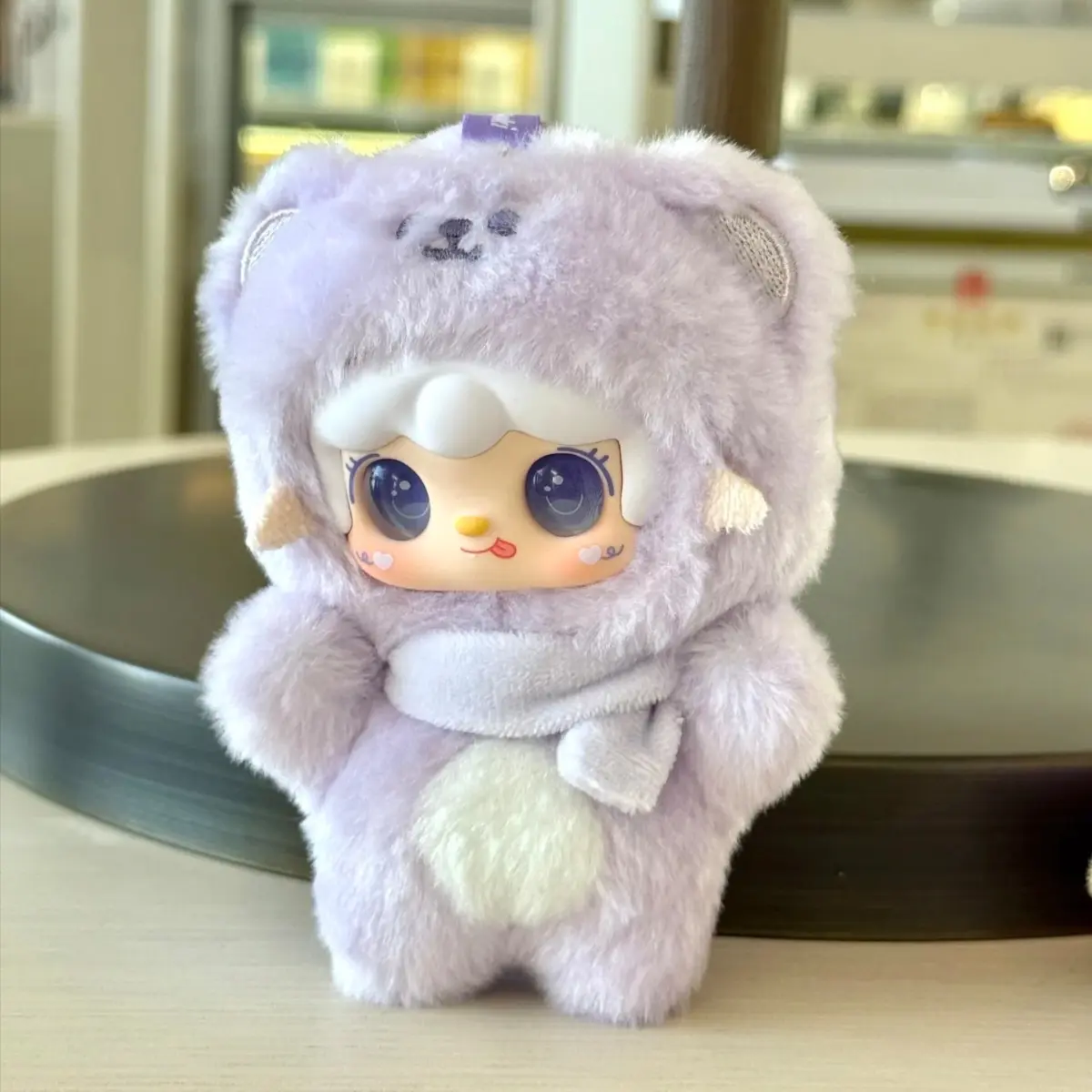 Yooki V4 Take A Bite Of Bear Series Plush Blind Box Cute Doll Model Trend Toy Mystery Box Backpack Decor Toys Collectible Gifts