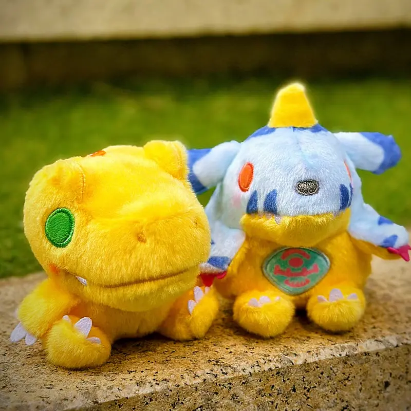 New Digimon Adventure Plush Doll Tailmon Agumon Anime Action Figure Collectible Model Toys Children Birthday Gift
