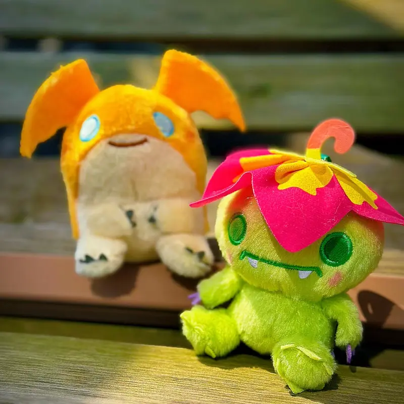 New Digimon Adventure Plush Doll Tailmon Agumon Anime Action Figure Collectible Model Toys Children Birthday Gift