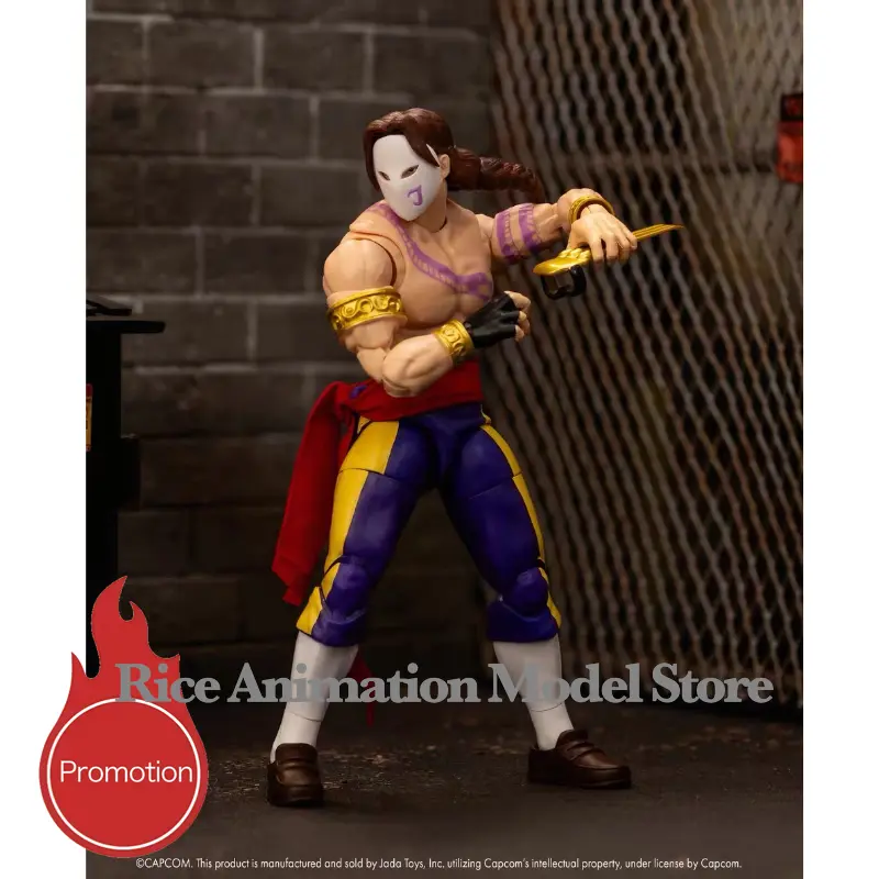 JADA Genuine Street Fighter Baroque Figure Model Toys Collection of Classic Ornaments for Children's Boys Spot
