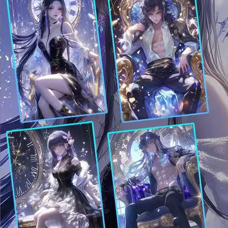 Wholesales Demon Slayer Anime Collection Card Acrylic Tanjirou Kamado Nezuko Sexy Style Waifu Doujin Toy Gifts Hobby Gift