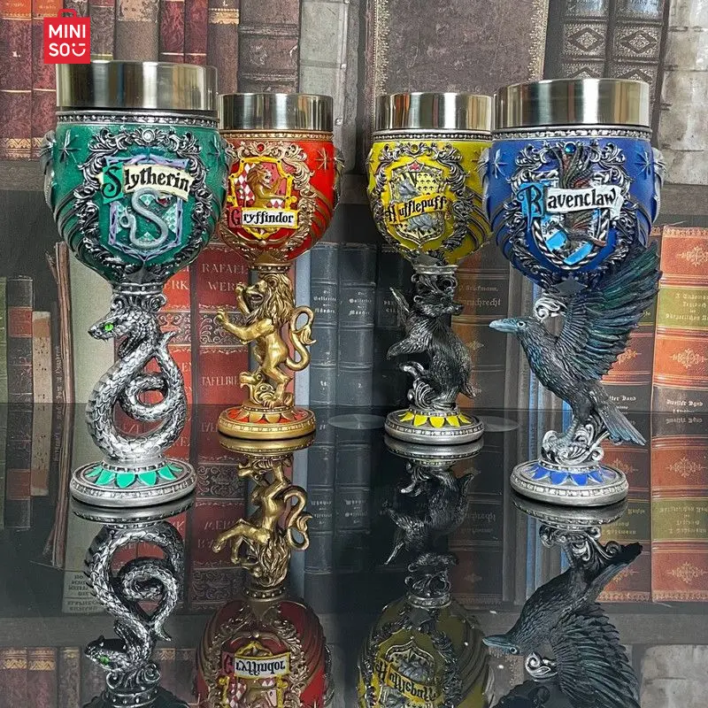 MINISO New Harry Potter Merchandise: Personalized Movie Memorial Collectible, Harry Potter Themed Tall Beer Glass