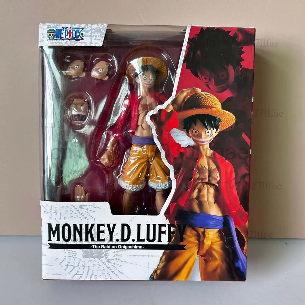 One Piece Shf Monkey D Luffy Gear 5 NIKA Action Figure ONE PIECE Luffy Figure Movable Joint Collection Model Toys Christmas Gift