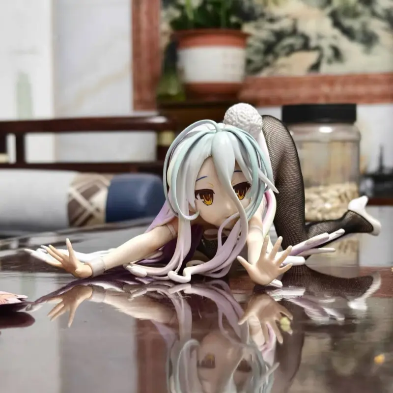 No Game No Life Shiro Bunny Girl 1/4 Scale Figure - White Dress Ver. Anime Collectible In Stock Jp Ver Action Figure Toy