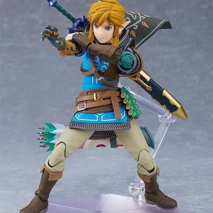 Figma 626 Link Figure The Legend Of Zelda Tears Of The Kingdom Figures Breath Of The Wild Anime Figurine GK Collections Model