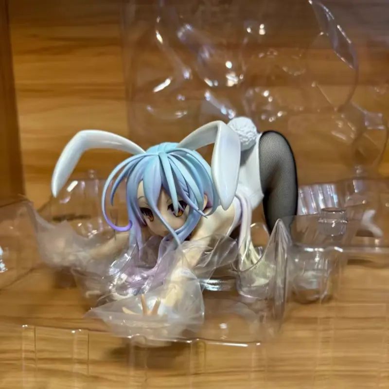 No Game No Life Shiro Bunny Girl 1/4 Scale Figure - White Dress Ver. Anime Collectible In Stock Jp Ver Action Figure Toy