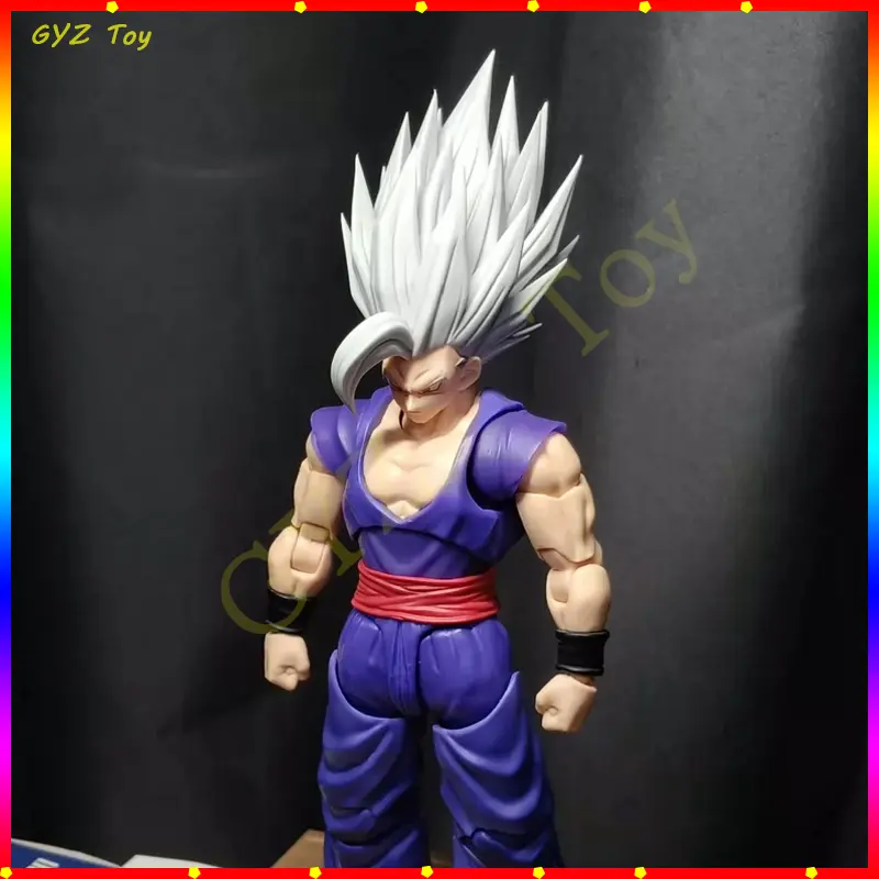 Hot Anime Dragon Ball Beast Gohan 004 005 Headsculpt Hair Accessories Model Kit Figure Collectibles Toys Gifts for Fans Custom