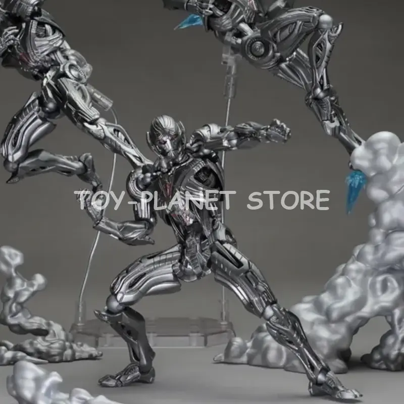 In Stock AC Factory 16cm Ultron Action Figures Kaiyodo Amazing Yamaguchi Avengers Anime Collection Ko Model Customized Gift Toys