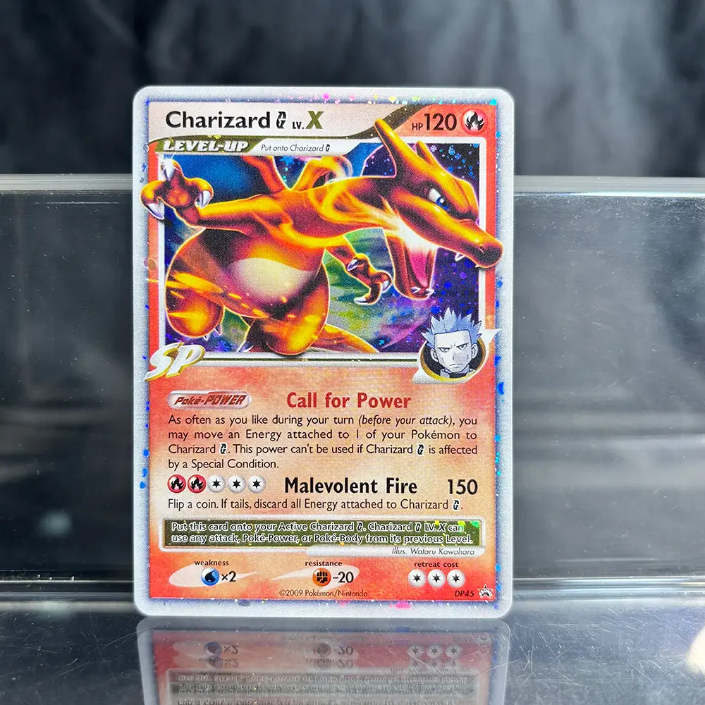 Holographic Game Trading Collection PTCG Proxy Cards Charizard Pikachu Mew EX Singl PKM Foil Cards Gengar VMAX Skyridge (SK)