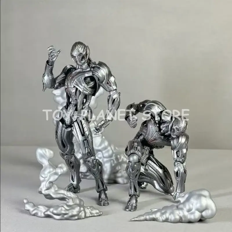 In Stock AC Factory 16cm Ultron Action Figures Kaiyodo Amazing Yamaguchi Avengers Anime Collection Ko Model Customized Gift Toys