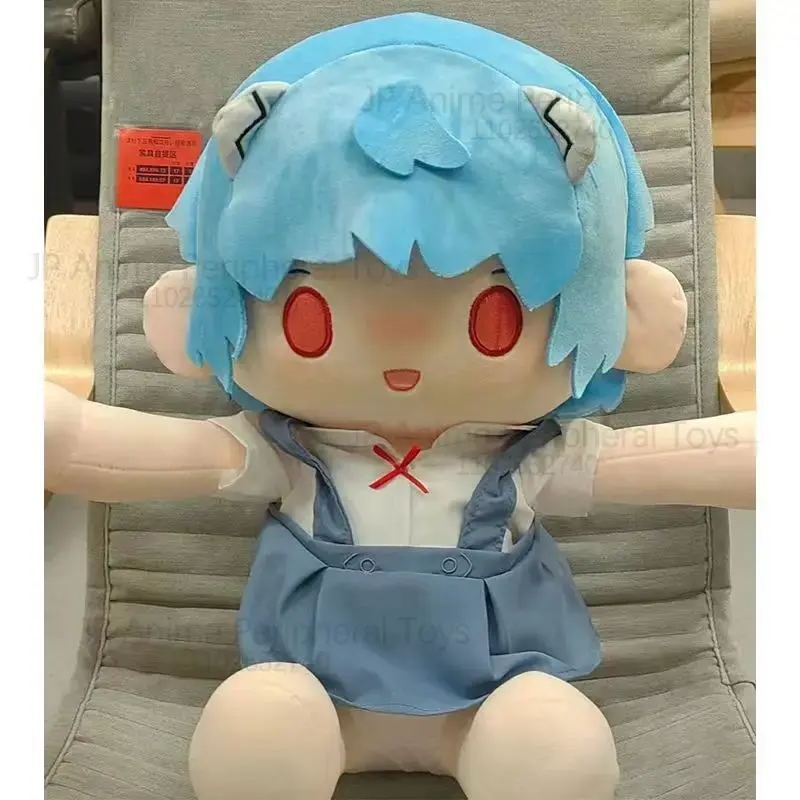 40cm New Anime Plush Toys Asuka Langley Ayanami Rei Cotton Figure Doll Large Size Fans Collect Toys Kids Gifts
