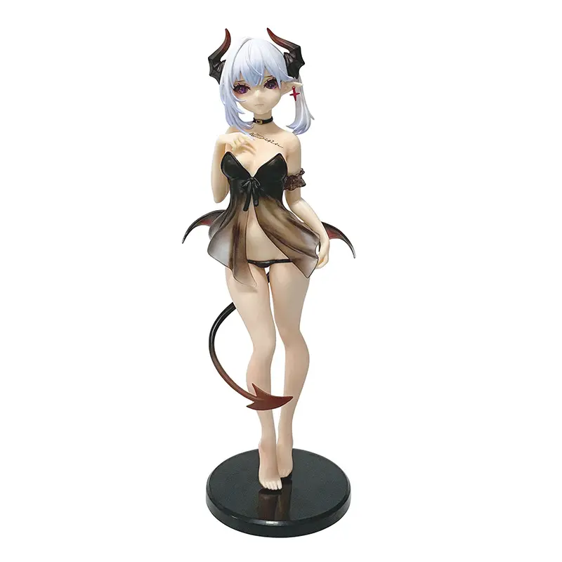 Anime NSFW Little Demon Lilith 28cm PVC Action Figure Tsuishi Eye Ver Adult Collection Hentai Model Toy