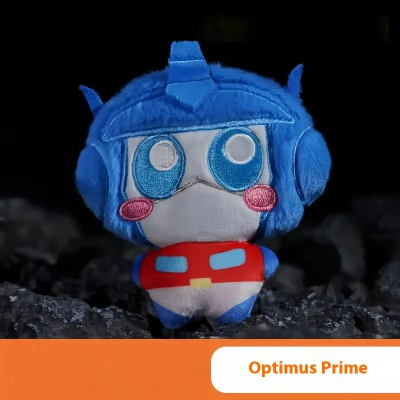 Mini Transformation Shockwave PLush Pendant Box Toy Model Birthday Fans Collectible Decoration Surprise Boys Cool Peluche Gifts
