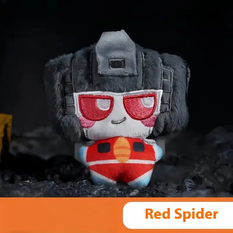 Mini Transformation Shockwave PLush Pendant Box Toy Model Birthday Fans Collectible Decoration Surprise Boys Cool Peluche Gifts
