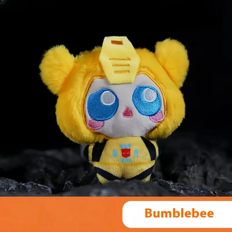 Mini Transformation Shockwave PLush Pendant Box Toy Model Birthday Fans Collectible Decoration Surprise Boys Cool Peluche Gifts