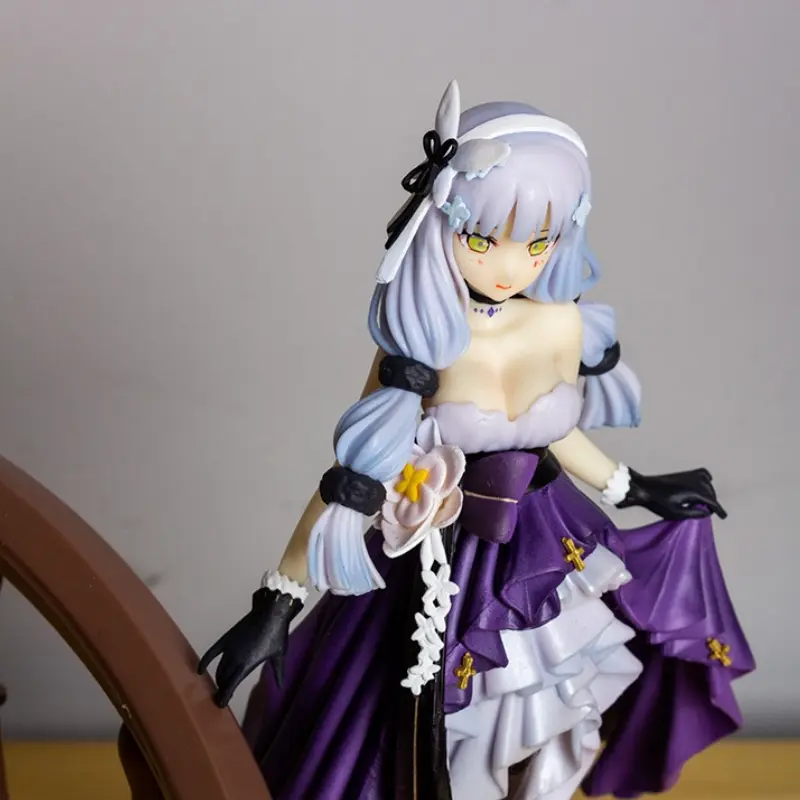 29cm Girls' Frontline Hk416 Full Dress Game Girl Figures Statue Cartoon Girl Models Boys Collectible Toys Cute Ornament Doll Toy