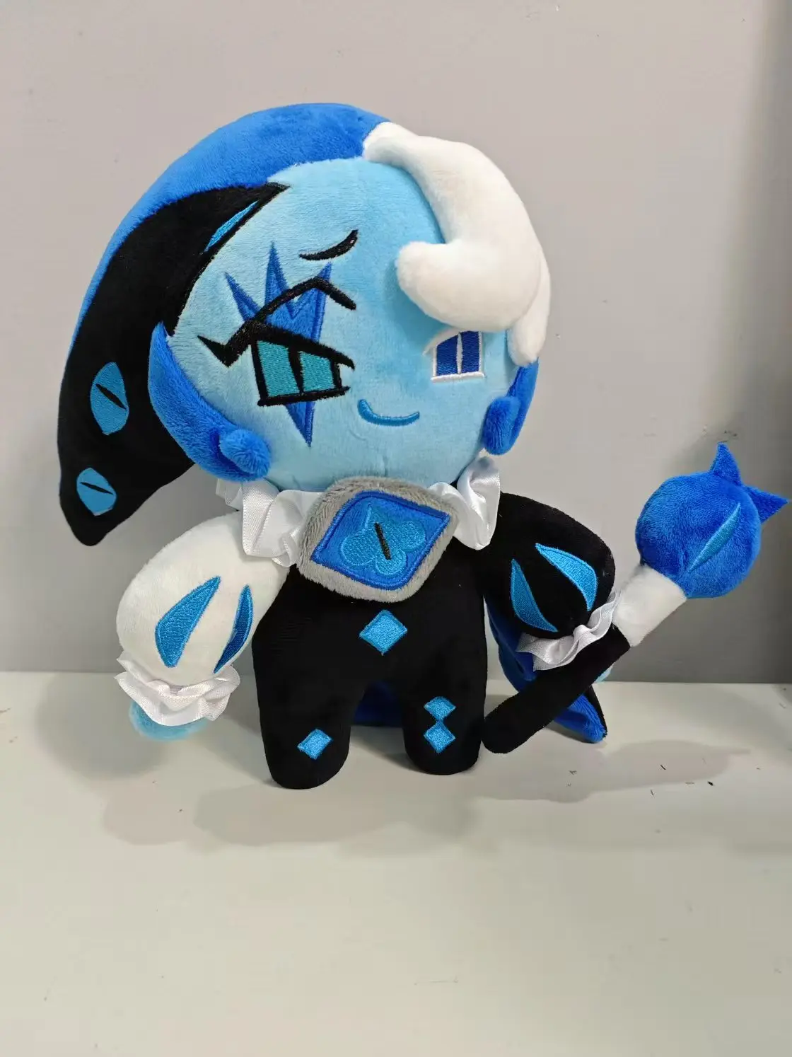 Cookie Run: Kingdom Plush Dolls Sapphire Plush Toys Statue Doll Collection Room Decoration Kids Toy Friends Birthday Gifts ﻿