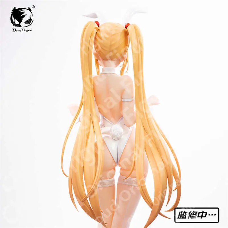 In Stock Original BearPanda Bunny Chasing Eye 1/4 46CM Statue Doll Anime Action Figure Toy Gift Model Collection