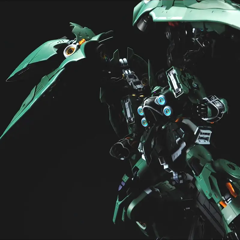 AXIS MODEL WORKS Kshatriya 1/100 Osirisaerial Dominator Action Figure Luminous Lamp Assembly Collectible Model Gk Figure Gift