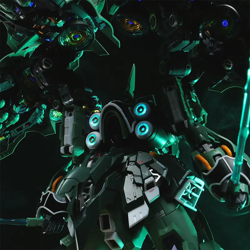 AXIS MODEL WORKS Kshatriya 1/100 Osirisaerial Dominator Action Figure Luminous Lamp Assembly Collectible Model Gk Figure Gift