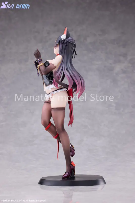 SIKI ANIM Original Shibarare Cat Ruhuna-chan 1/7 PVC Action Figure Anime Model Toys Collection Doll Gift
