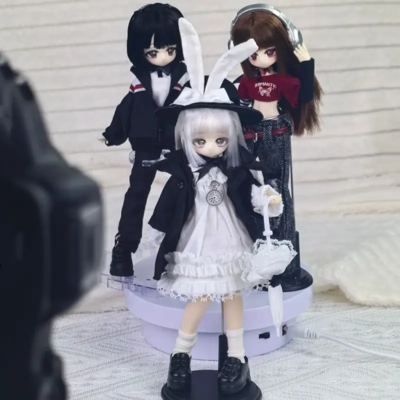 Momotale 8-Point Mjd Movable Doll Girl Body Series Trendy Anime Action Figurines Ornaments Collectable Girlheart Toys
