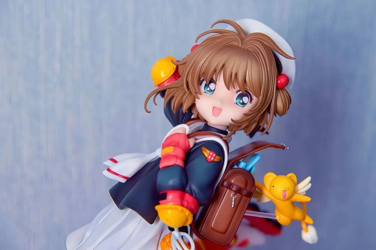 17cm Cardcaptor Sakura Figure Kinomoto Sakura Anime FigurePvc Models Statue Collectible Toys Desk Decoration Kids Birthday Gift