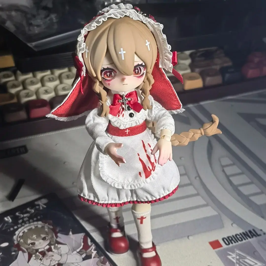 Nyssa Eerie Nightmare Series 1/12 Bjd Blind Box Gothic Style Anime Figure Joints Can Be Moving Figures Collectible Toys