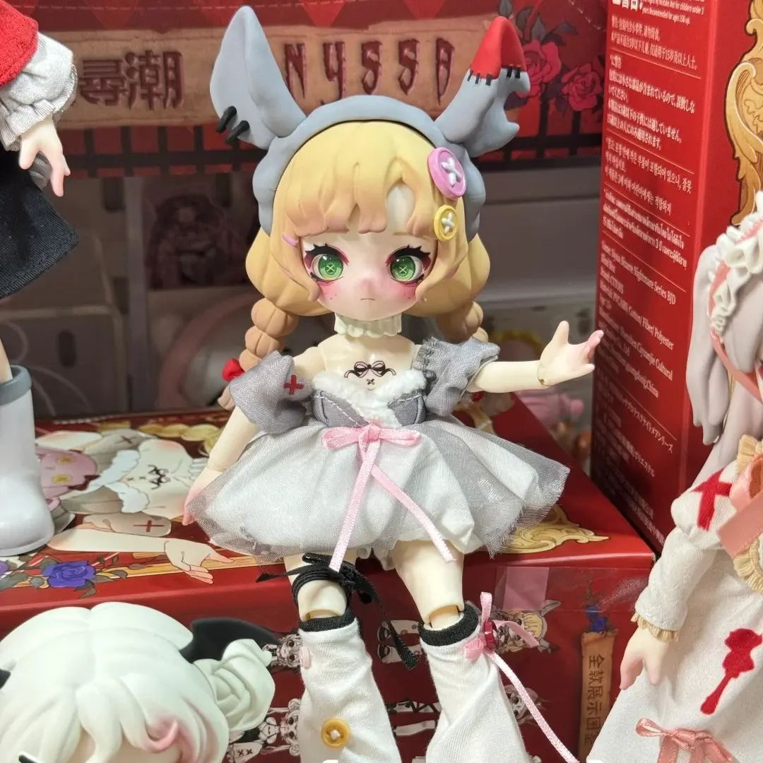 Nyssa Eerie Nightmare Series 1/12 Bjd Blind Box Gothic Style Anime Figure Joints Can Be Moving Figures Collectible Toys