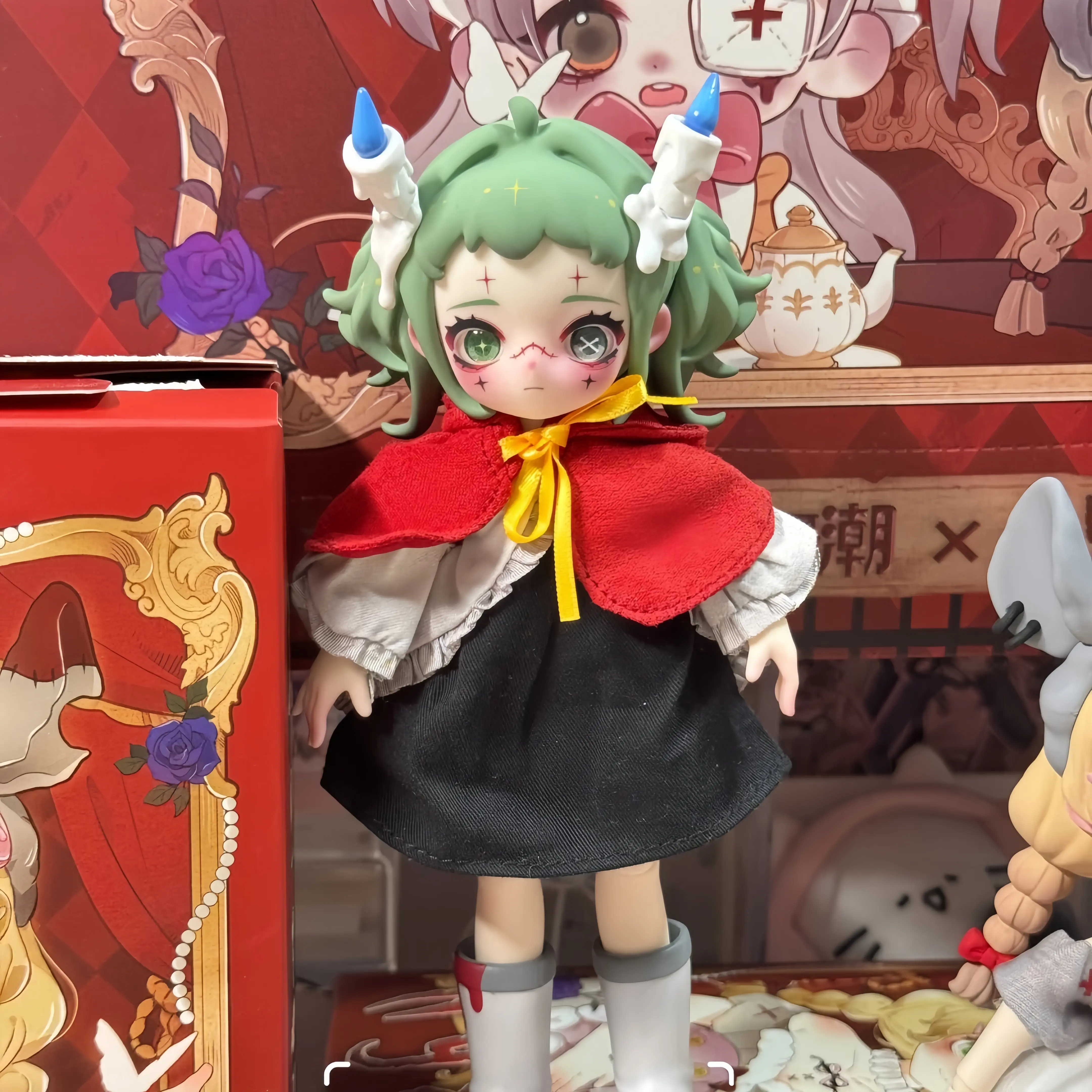 Nyssa Eerie Nightmare Series 1/12 Bjd Blind Box Gothic Style Anime Figure Joints Can Be Moving Figures Collectible Toys
