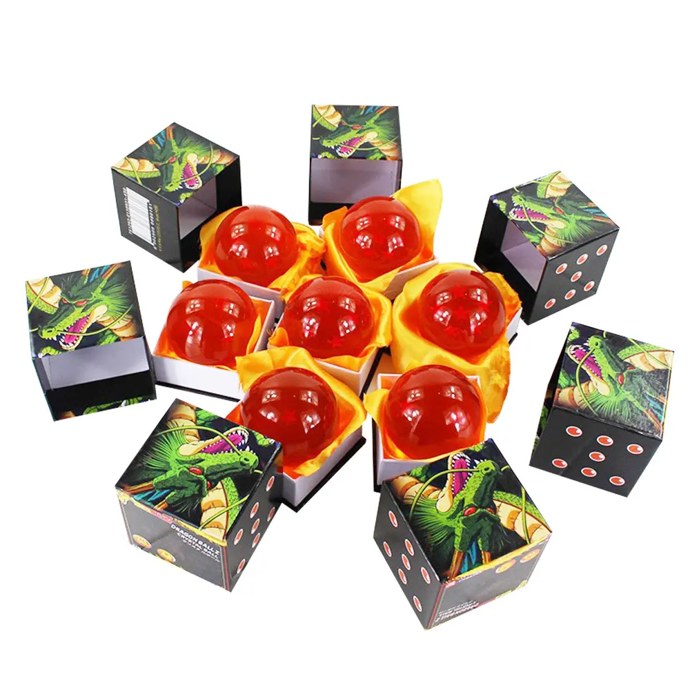 Dragon Ball Z Crystal Ball Anime Figure 1 2 3 4 5 6 7 Star Shenron Wish Balls Cosplay Props Collectible Desktop Decoration