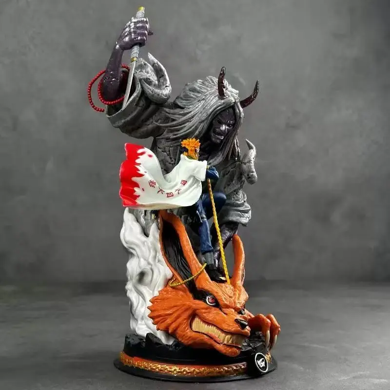 Anime Naruto Action Figure 22cm Namikaze Minato Figurine Statue Yondaime Hokage Statue Model Pvc Model Collection Doll Toys Gift