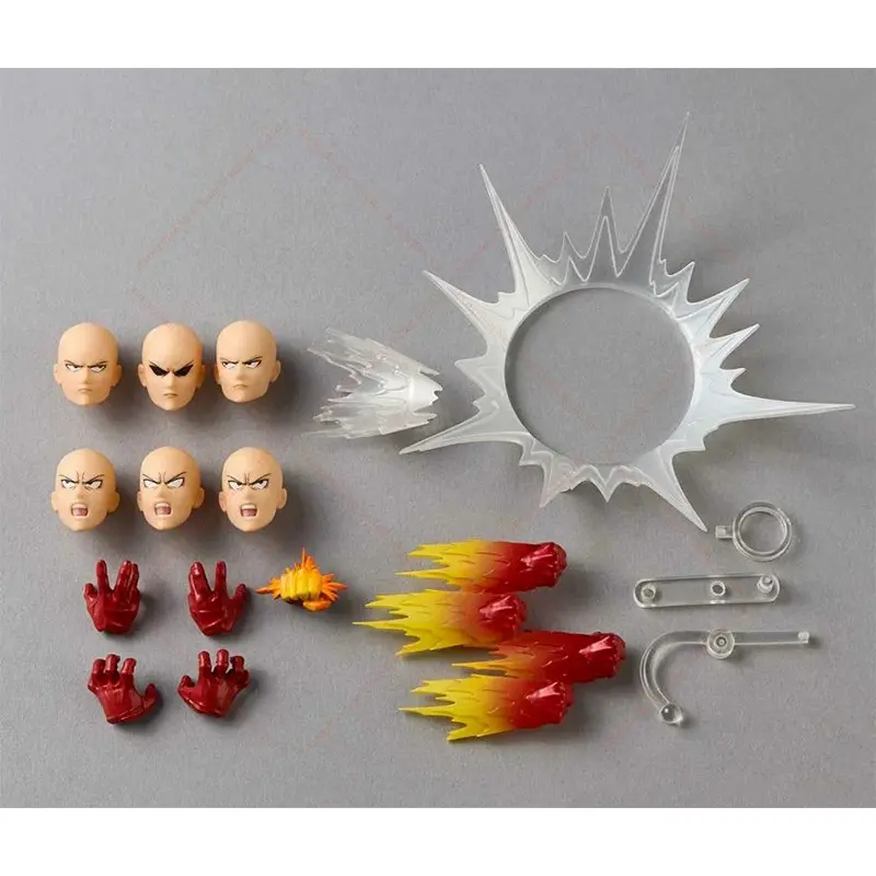 Original Kaiyodo One Punch Man Saitama Amazing Yamaguchi Revoltech Saitama In Stock Anime Action Collection Figures Model Toys
