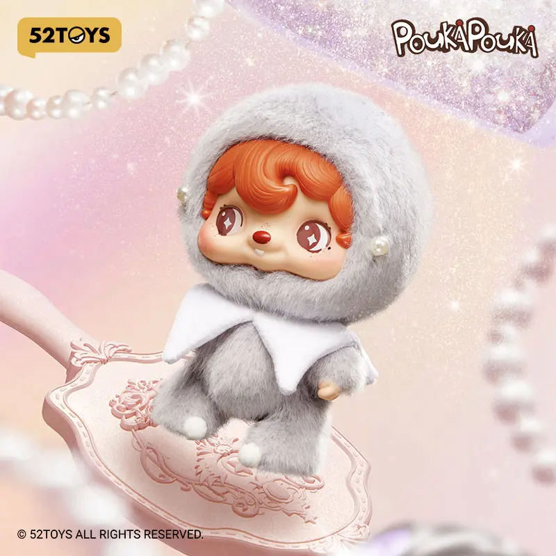52TOYS Pouka Pouka Mood Bubbles Vinyl Plush Blind Box, Mystery Box, Collectible Toy Desktop Decoration