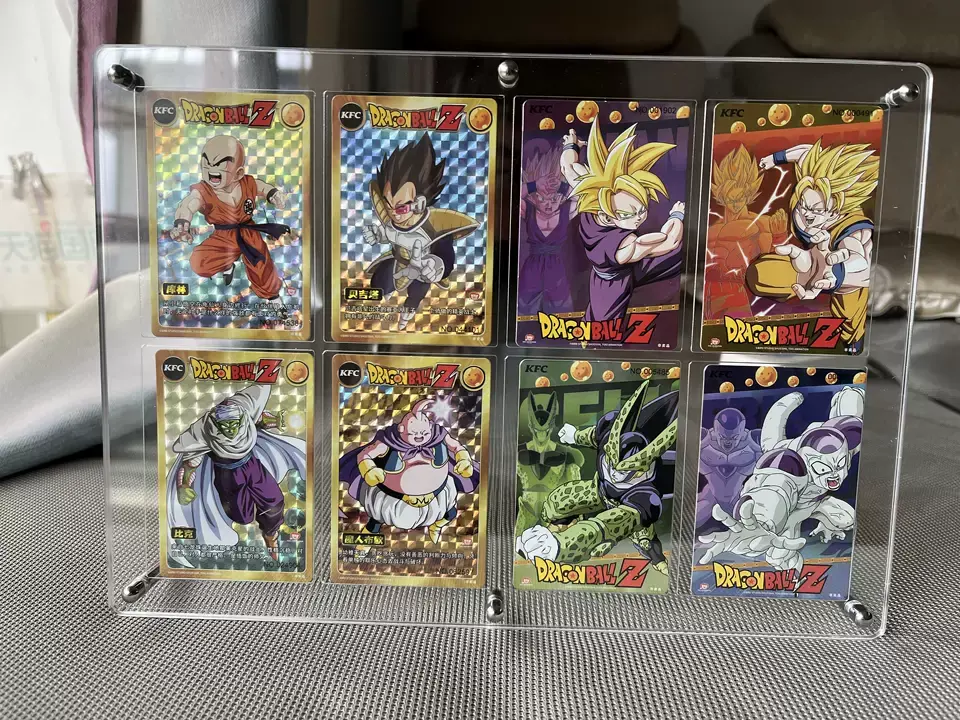 Acrylic Magnetic Card Display Stand High Transparent Base for Anime Star Game Cards Collectible Card Holder Showcase