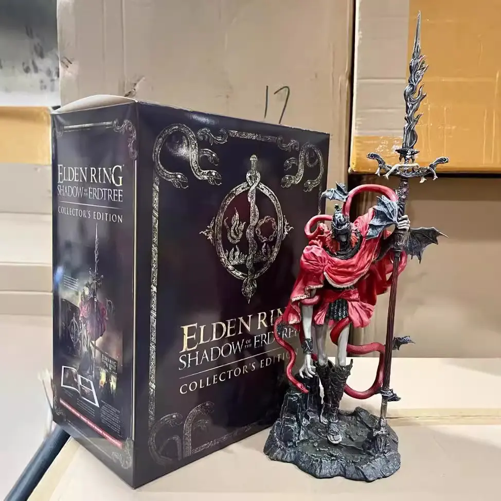ELDEN RING Figures Shadow of the Erdtree Messmer Figures  Action Anime Figurine PVC Statue Collection Model Decora Toy Gifts