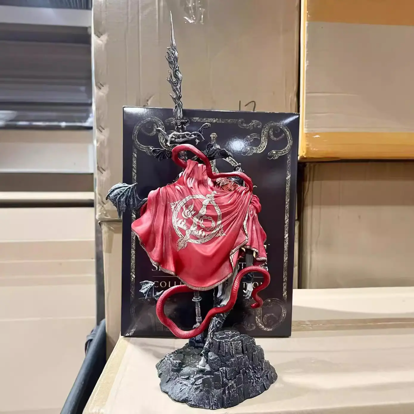 ELDEN RING Figures Shadow of the Erdtree Messmer Figures  Action Anime Figurine PVC Statue Collection Model Decora Toy Gifts