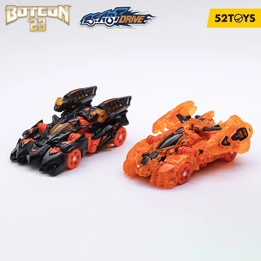 52TOYS BOTCON Limited Product BD-03&BD-09 Deformation Robot, Converting in Mecha and Cube, Action Figure, Collectible Gift