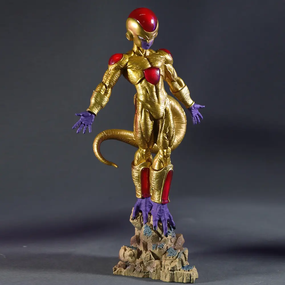 39cm Dragon Ball Z Figure gold Frieza king Action Figurine Finger  Freezer Figurine Collection Model Toys Doll Gifts