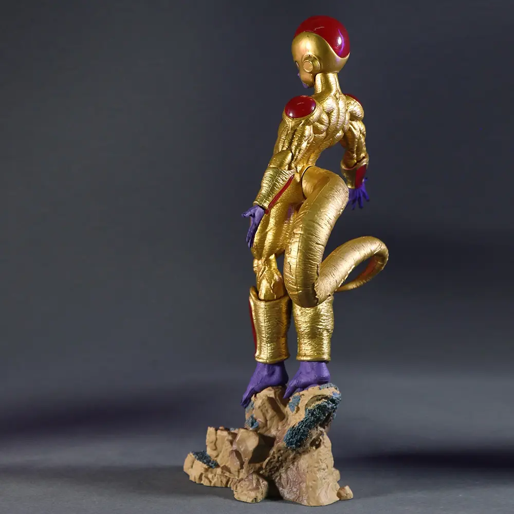 39cm Dragon Ball Z Figure gold Frieza king Action Figurine Finger  Freezer Figurine Collection Model Toys Doll Gifts